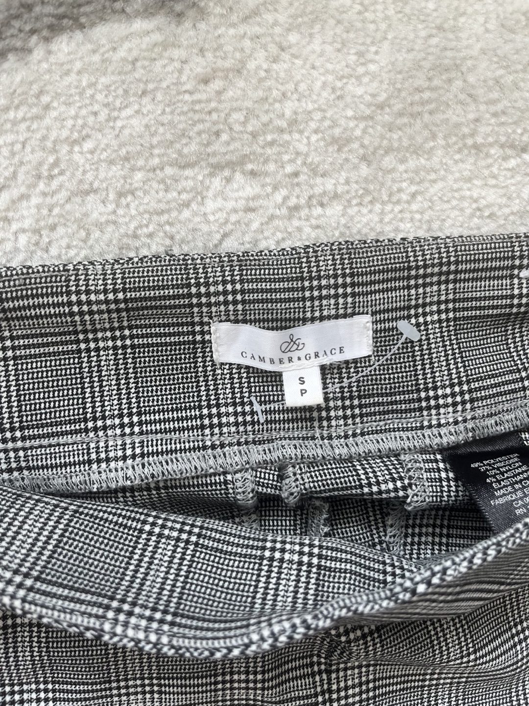 Camber & Grace Plaid Pants - Size S - photo 2
