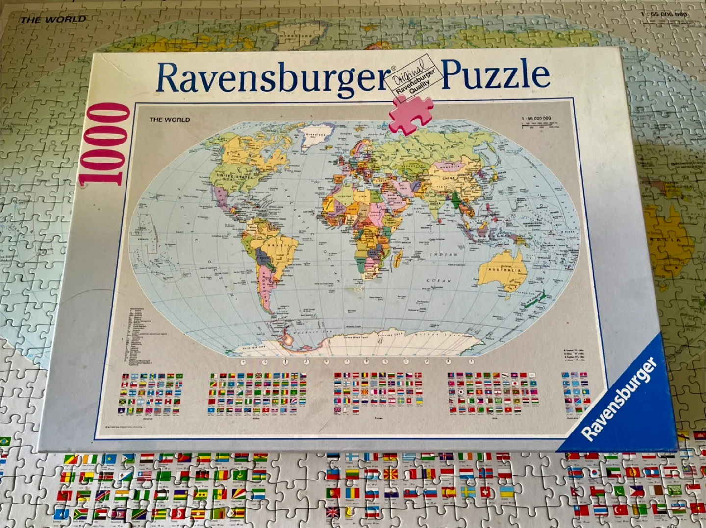 Ravensburger The World 1000 Piece Puzzle thumbnail