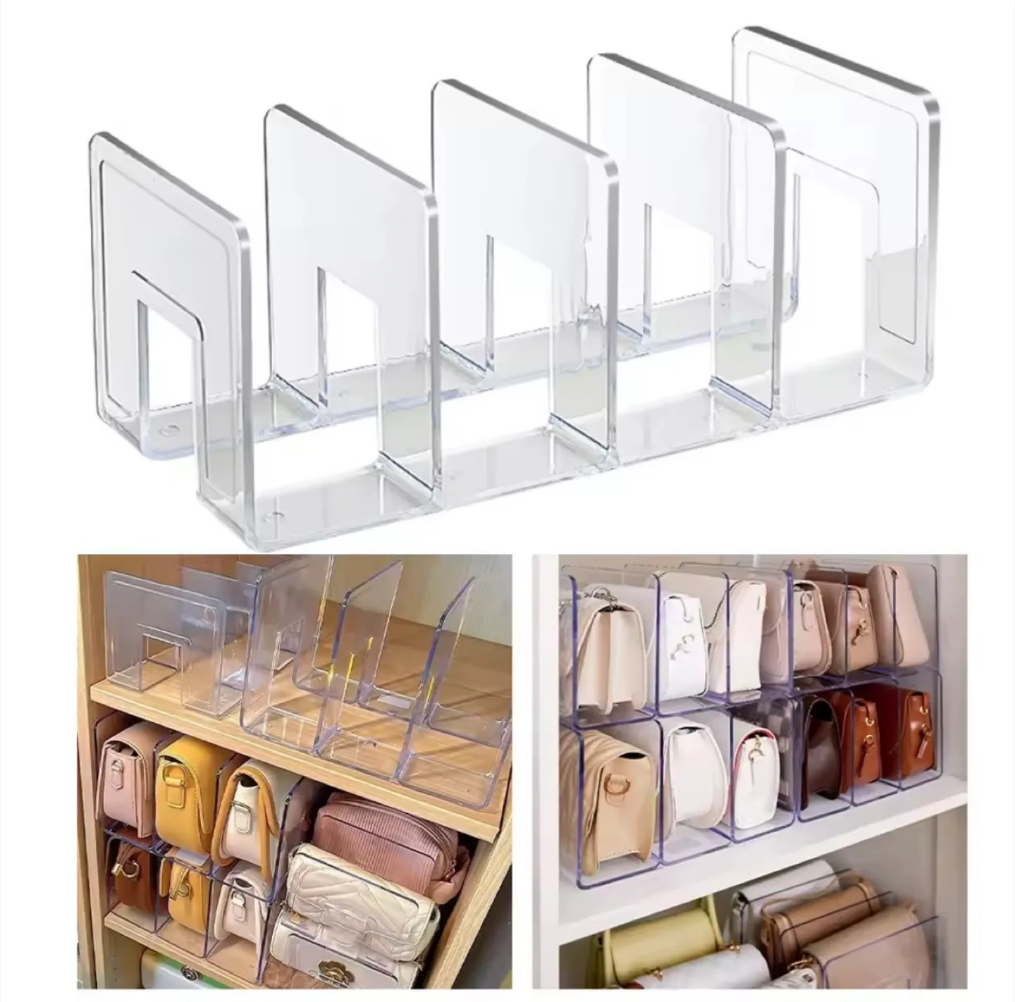 X2 Acrylic Purse Dividers/Organizers thumbnail
