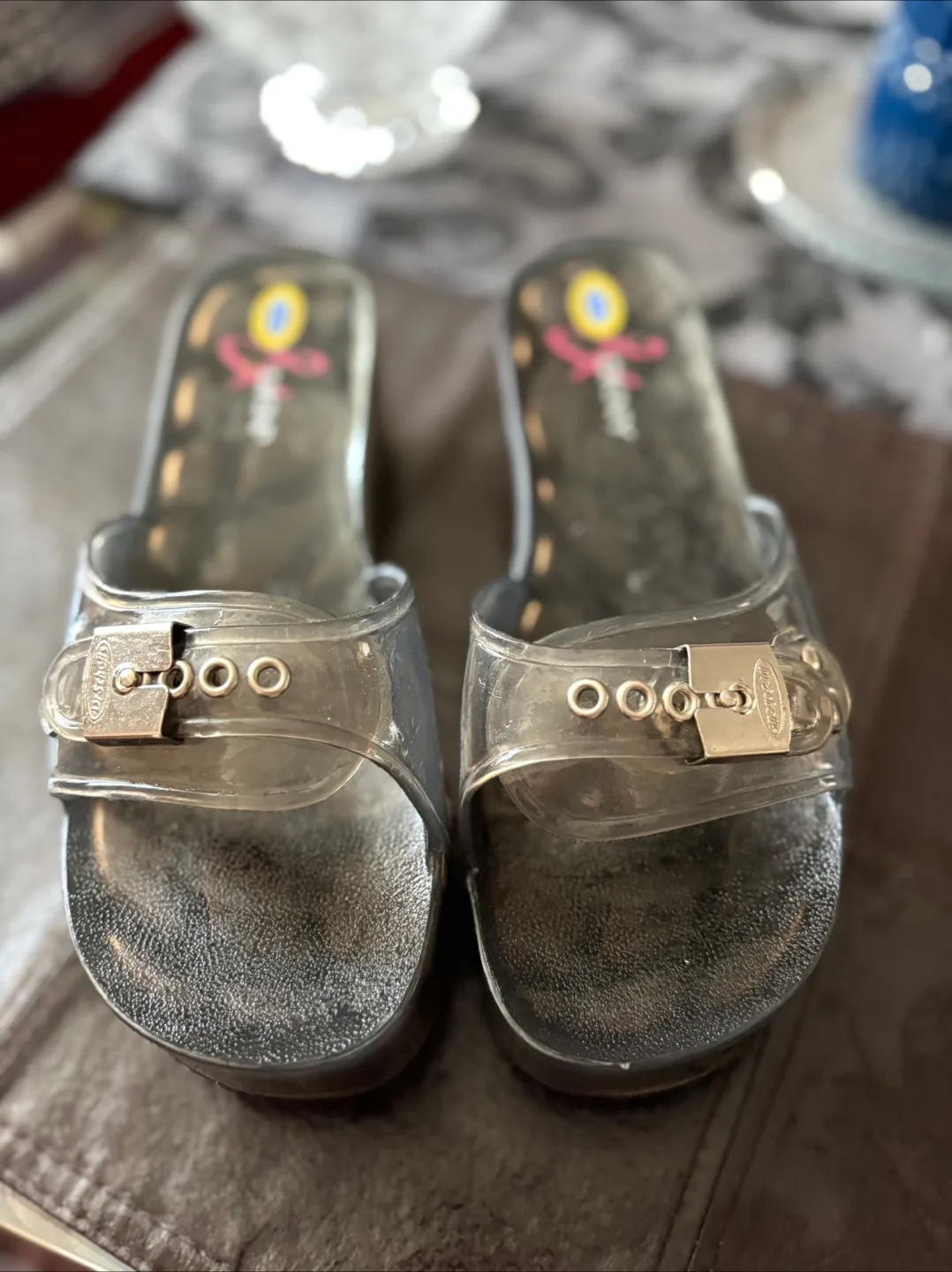 DKNY Dr. Scholl's Platform Sandals - Size 7 thumbnail