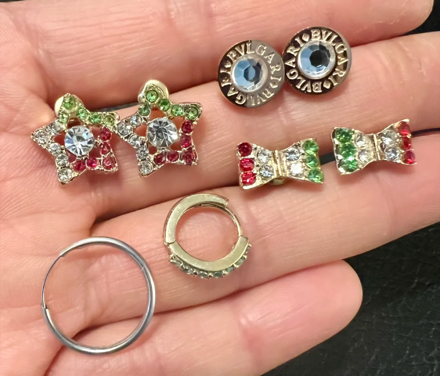 Assorted Earrings - Gold & Silver Tones image indicator(3)