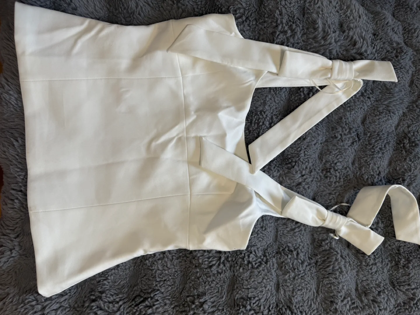 Zara White Top - Size M image indicator(3)