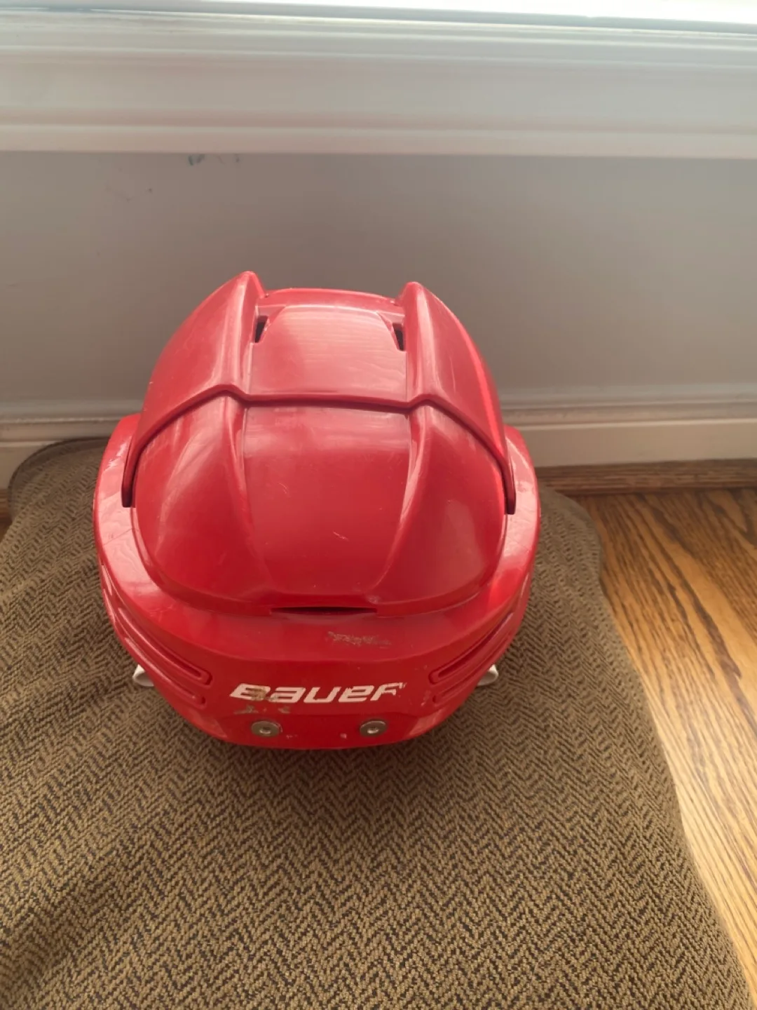 Bauer Hockey Helmet - Red, Size M image indicator(6)