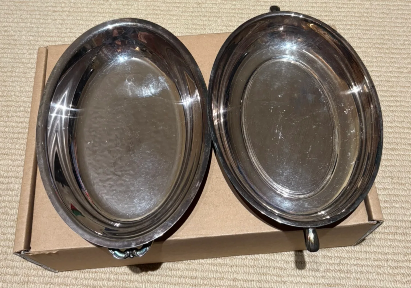 Vintage 1960’s Silver Plated Serving Dishes thumbnail