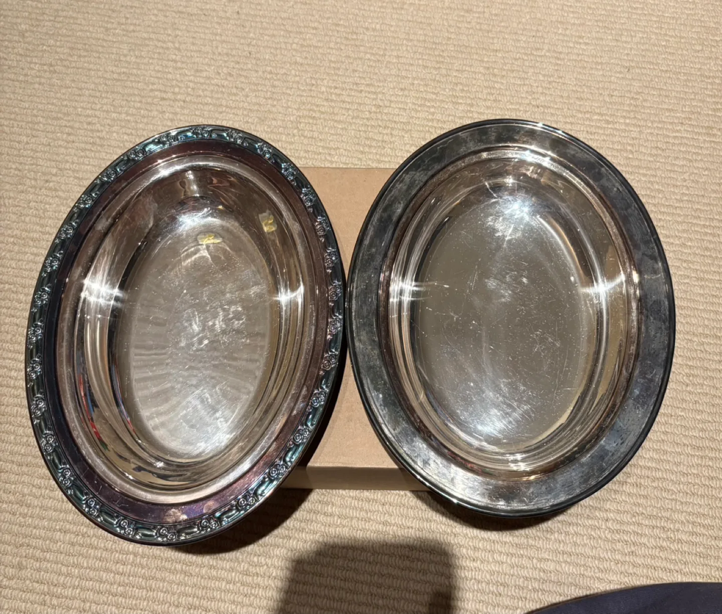 Vintage Silver Plated Serving Dishes thumbnail