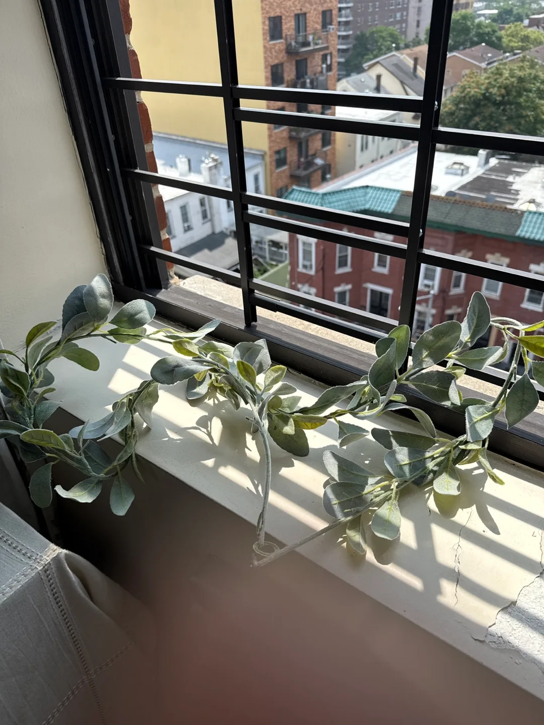 Faux Silver Dollar Eucalyptus Garland thumbnail