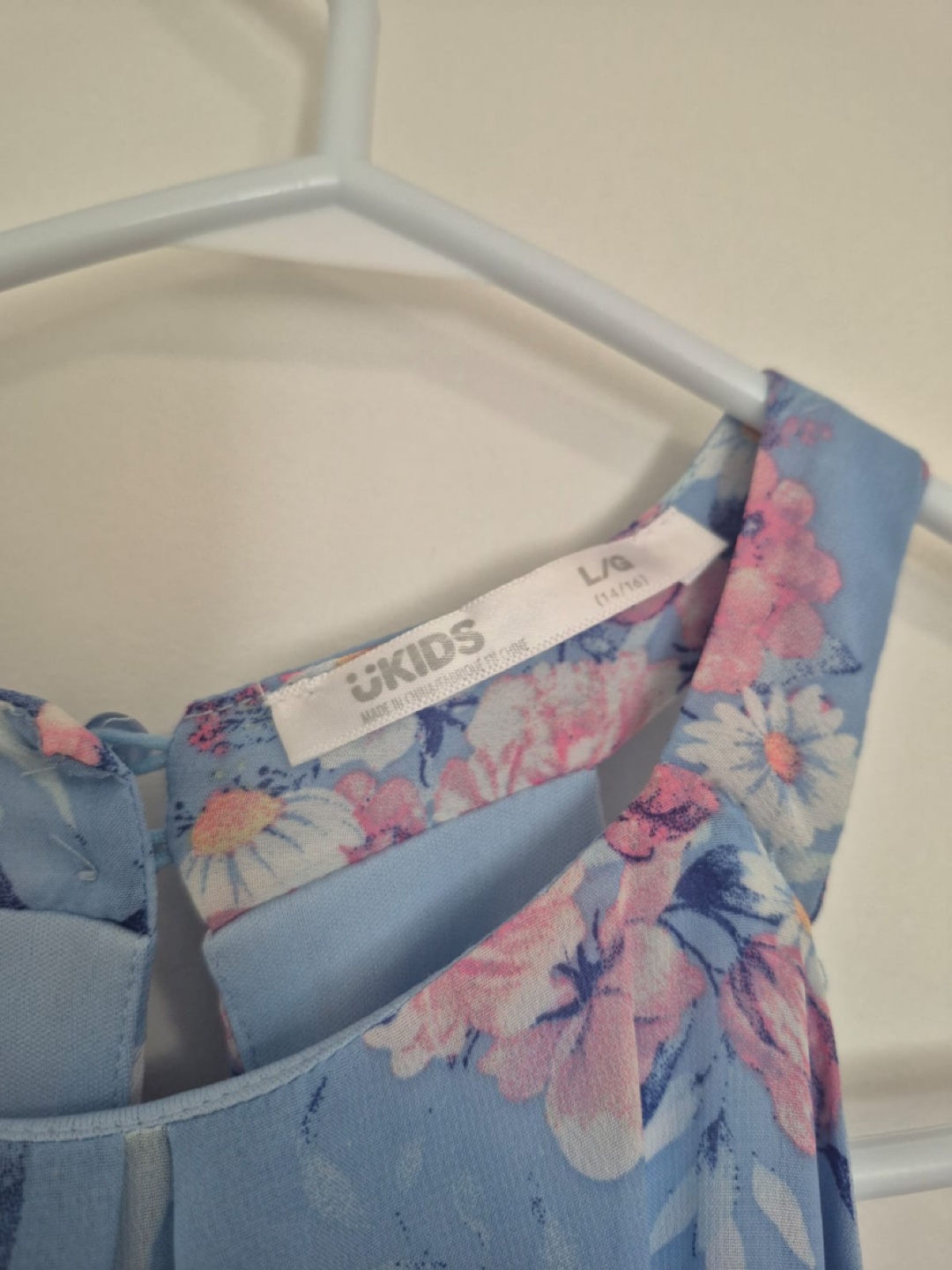 UKIDS Floral Dress with short - Size L (14/16) - photo 4