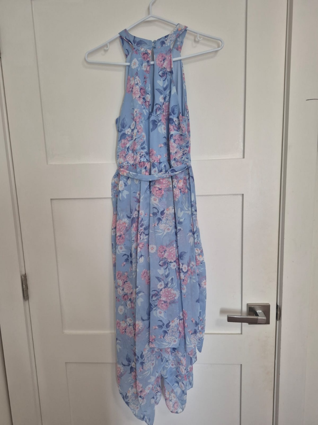 UKIDS Floral Dress with short - Size L (14/16)