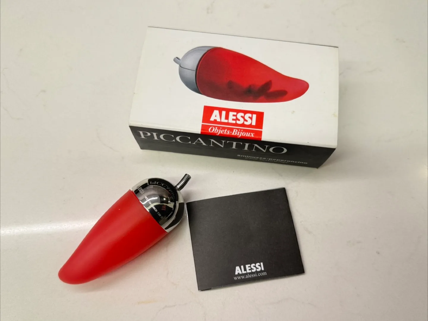 Alessi Piccantino Chili Scruncher - Red thumbnail