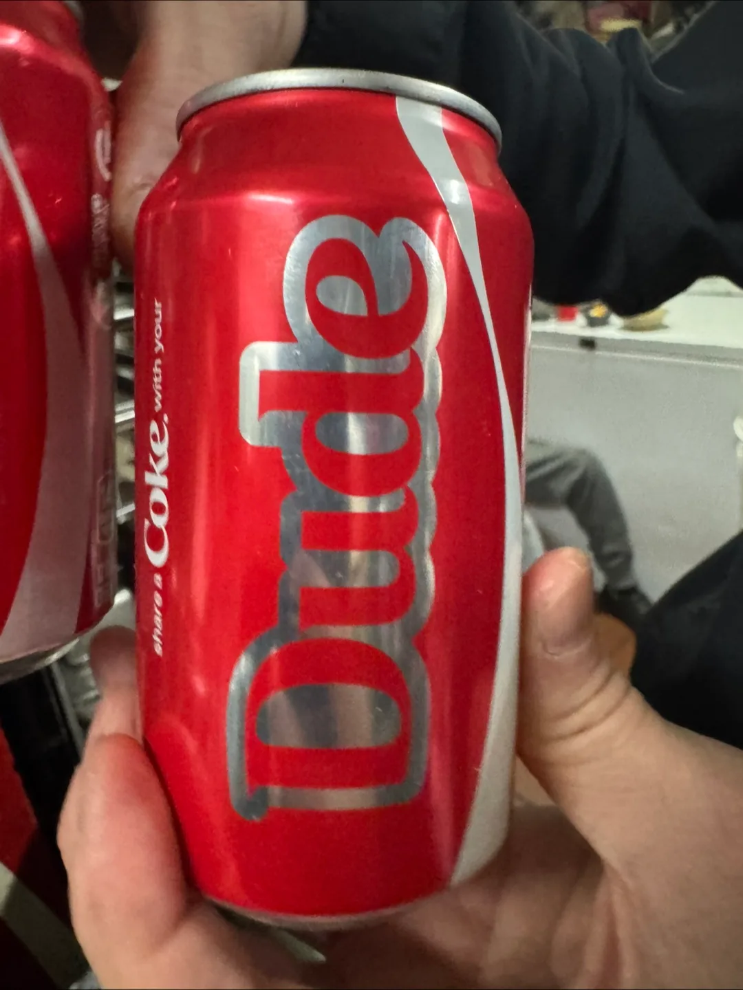 Coca-Cola "Share a Coke with Dude" Can #freecycle thumbnail