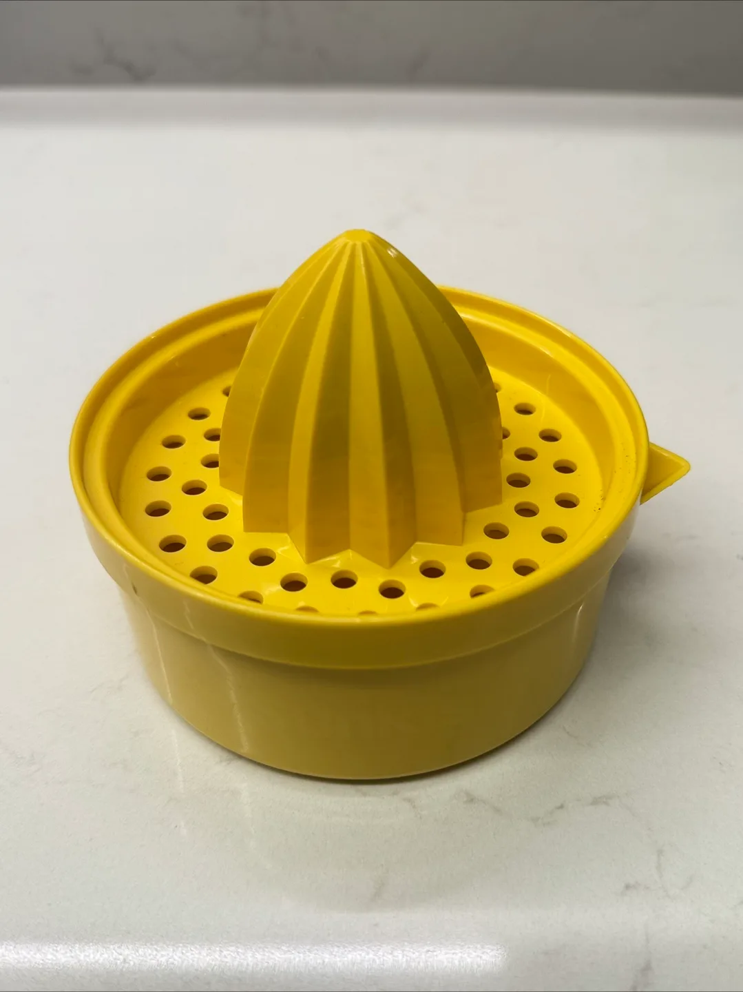 Yellow Plastic Citrus Juicer thumbnail