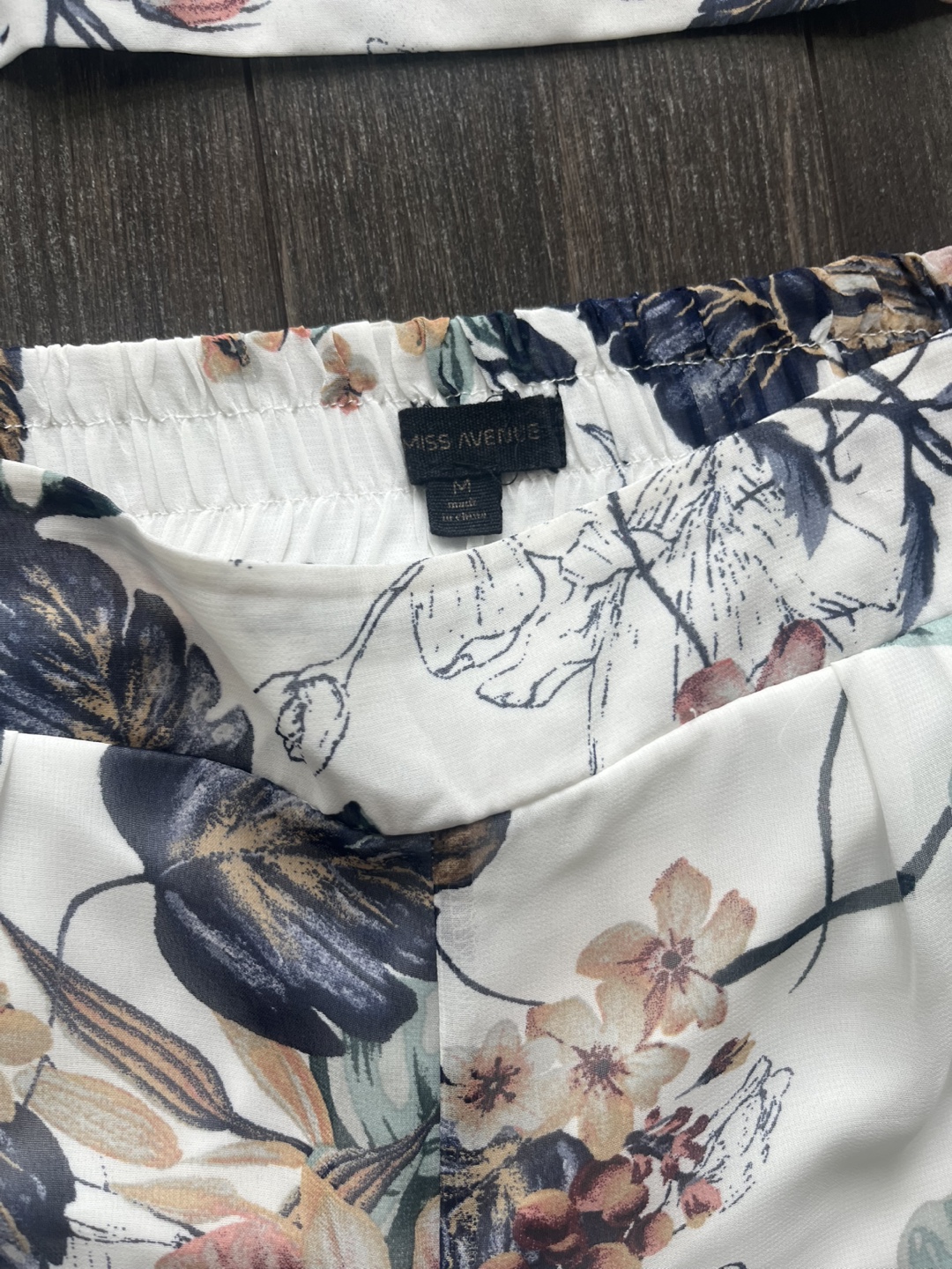 Miss Avenue Floral Two-Piece Set - Size M - photo 2