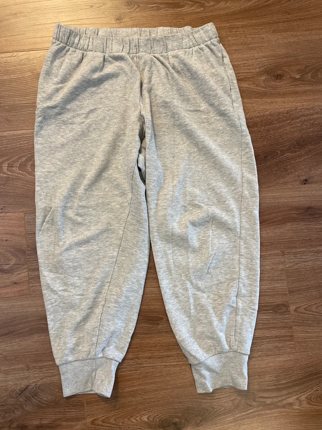H&M Divided Grey Joggers - Size L thumbnail