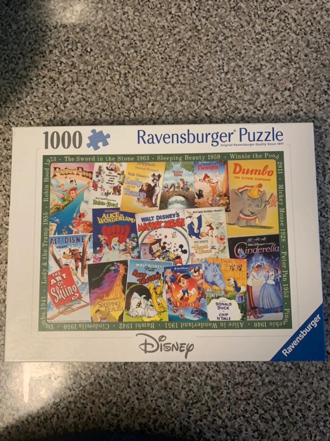 Ravensburger Disney 1000 Piece Puzzle thumbnail