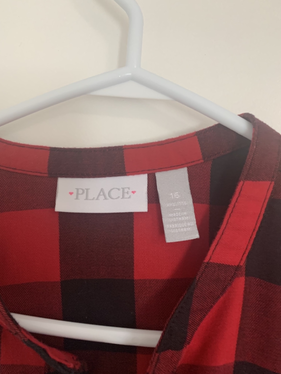 The Children's Place Plaid Dress Size 16 - photo 2