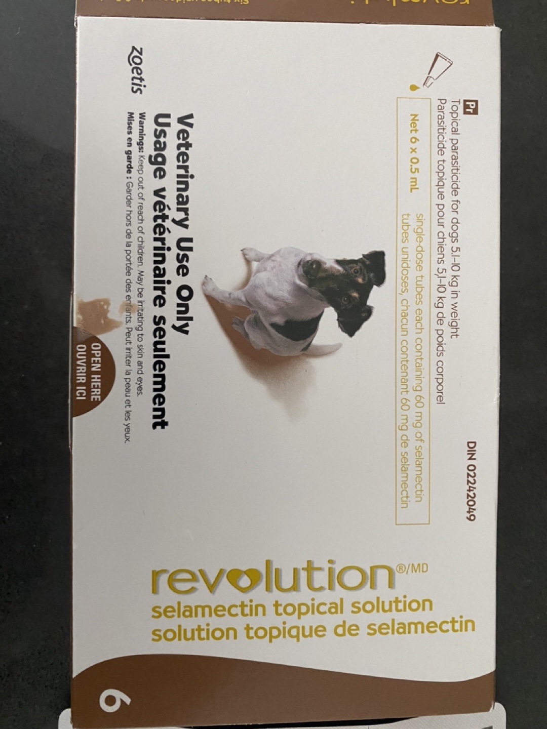 Revolution Topical Solution for Dogs 5.1-10kg