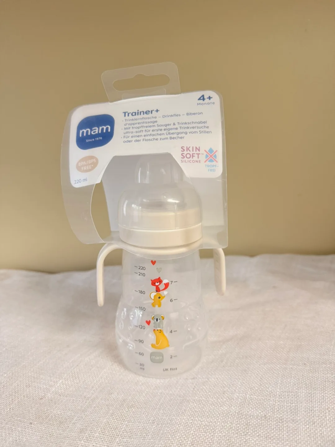 MAM Trainer+ Sippy Cup - 4+ Months (NEW) thumbnail