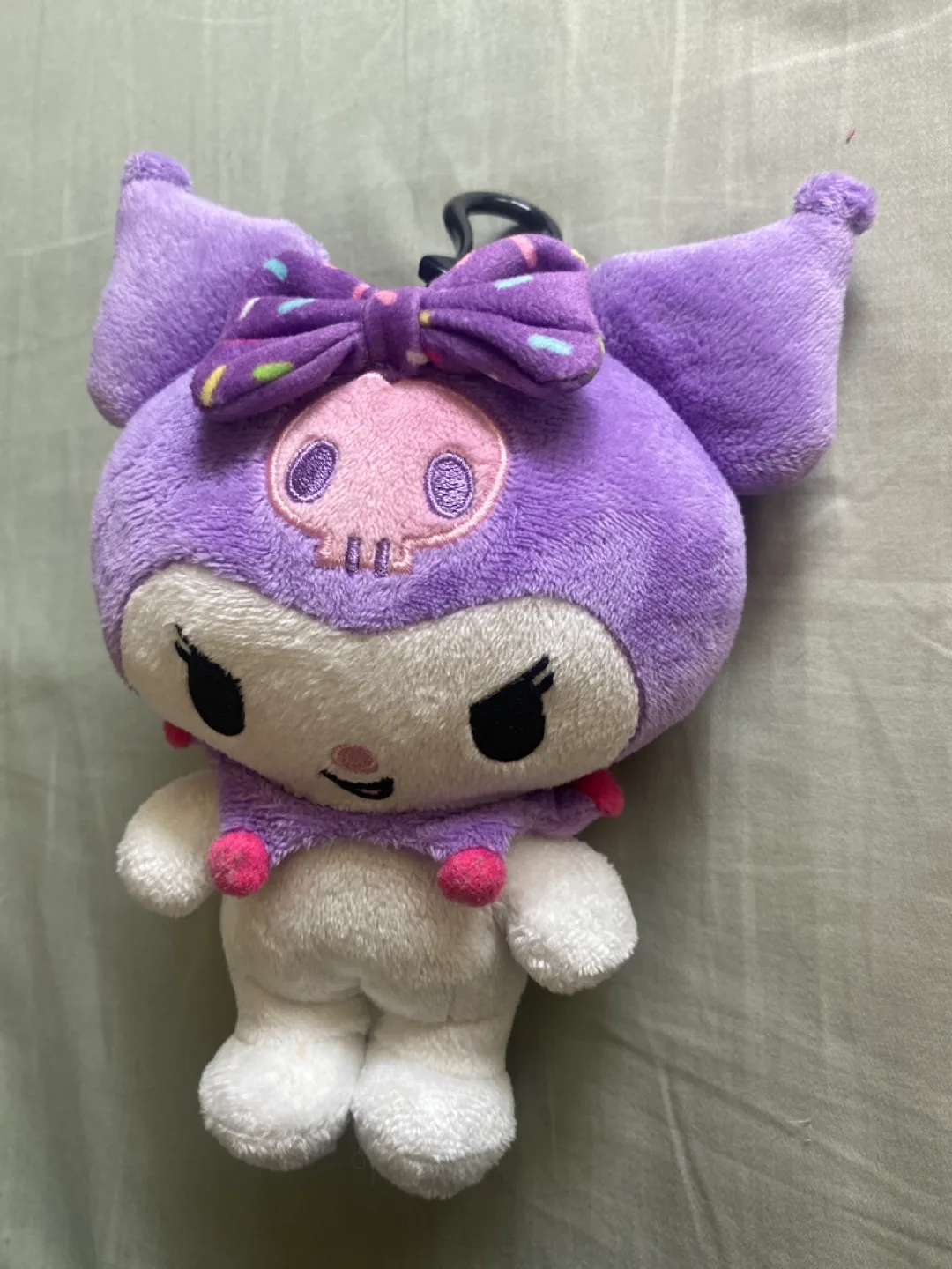 Kuromi Plush Keychain thumbnail