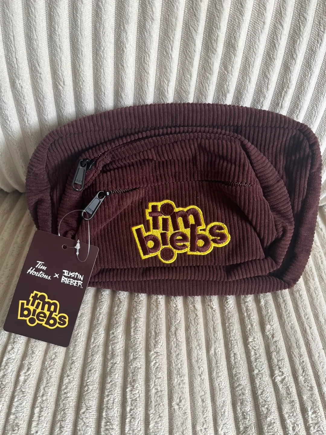 🔥 Limited Edition TimBiebs Fanny Pack – Brand New w/ Tags 🔥 thumbnail
