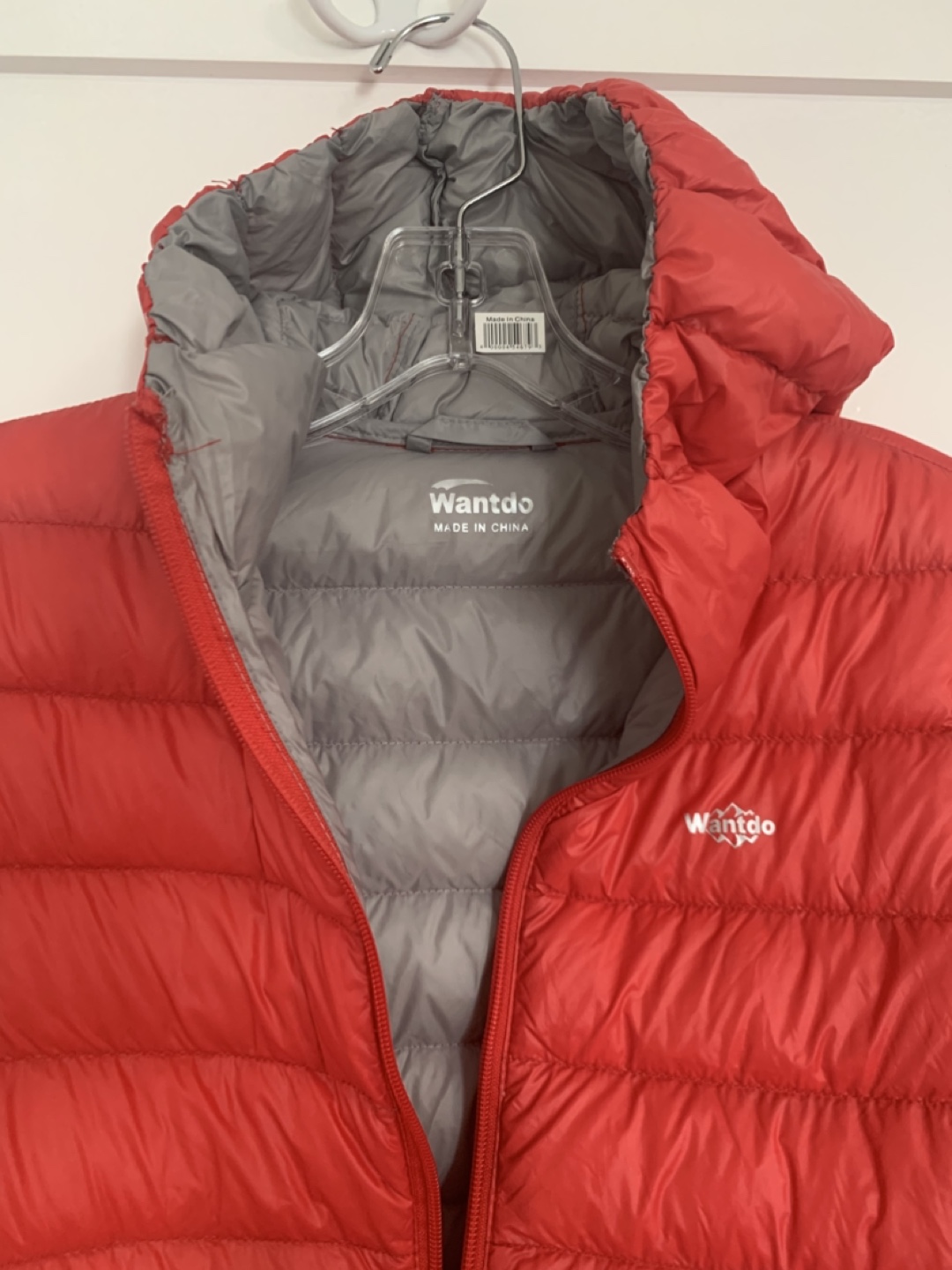 Kids Wantdo Red Puffer Jacket waterproof Size 8 - photo 2