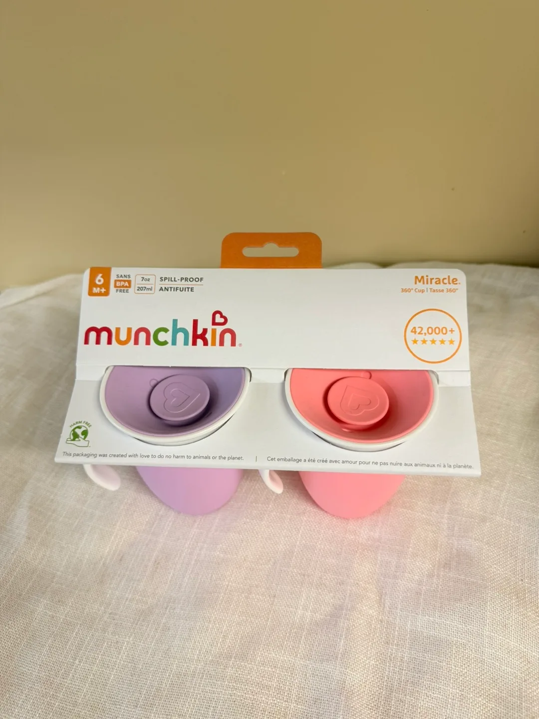 New Munchkin Miracle 360 Sippy Cup Set 7oz thumbnail