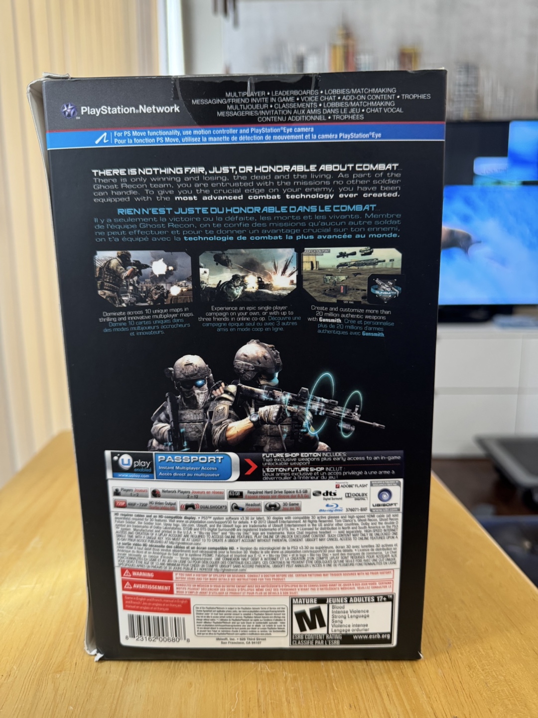 🇨🇦Tom Clancy's Ghost Recon Future Soldier PS3 Collector's Ed. - photo 3