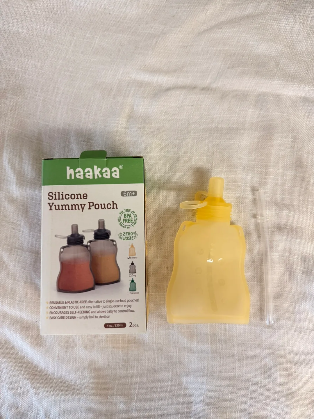 1 of 2 Haakaa Silicone Yummy Pouch (NEW) thumbnail