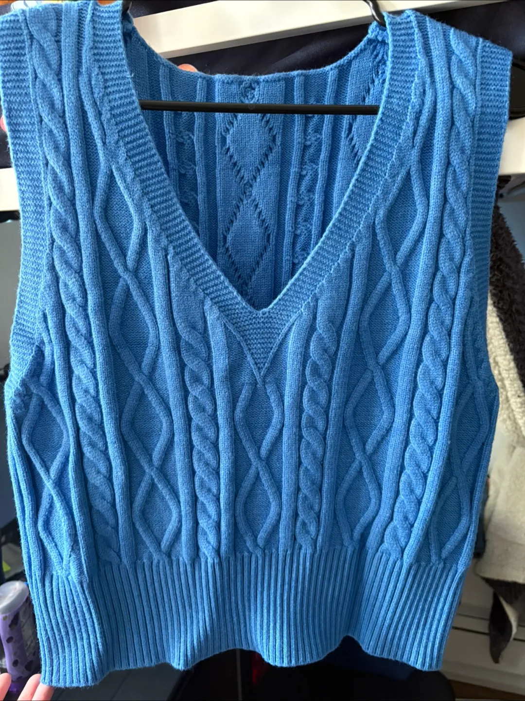 (L) Blue Sweater Vest thumbnail