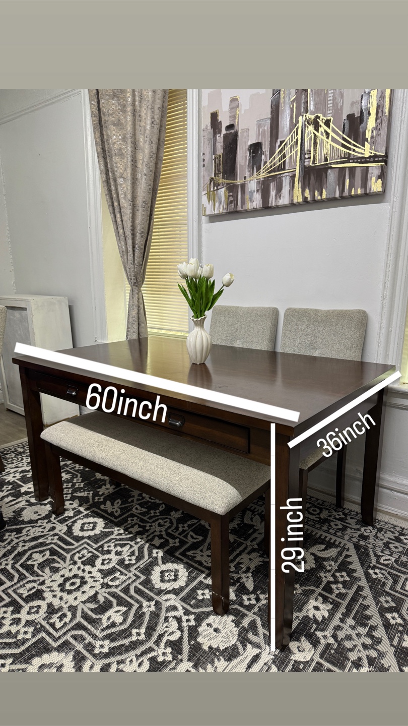 Dining Table and Chairs Set