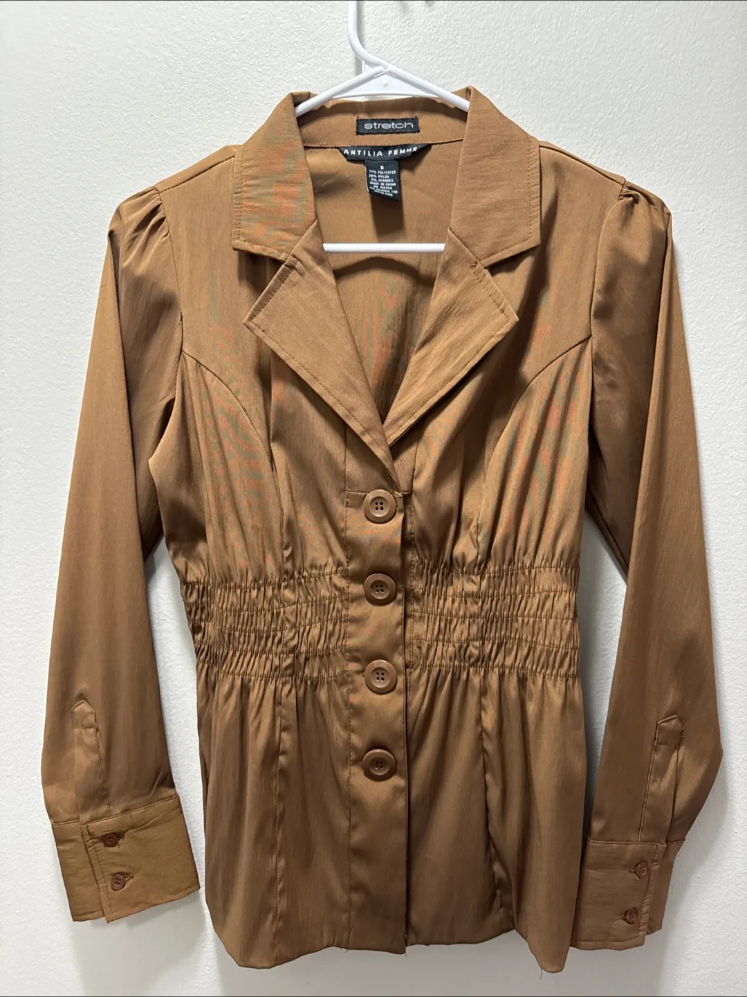 Brown Blouse - Size S thumbnail