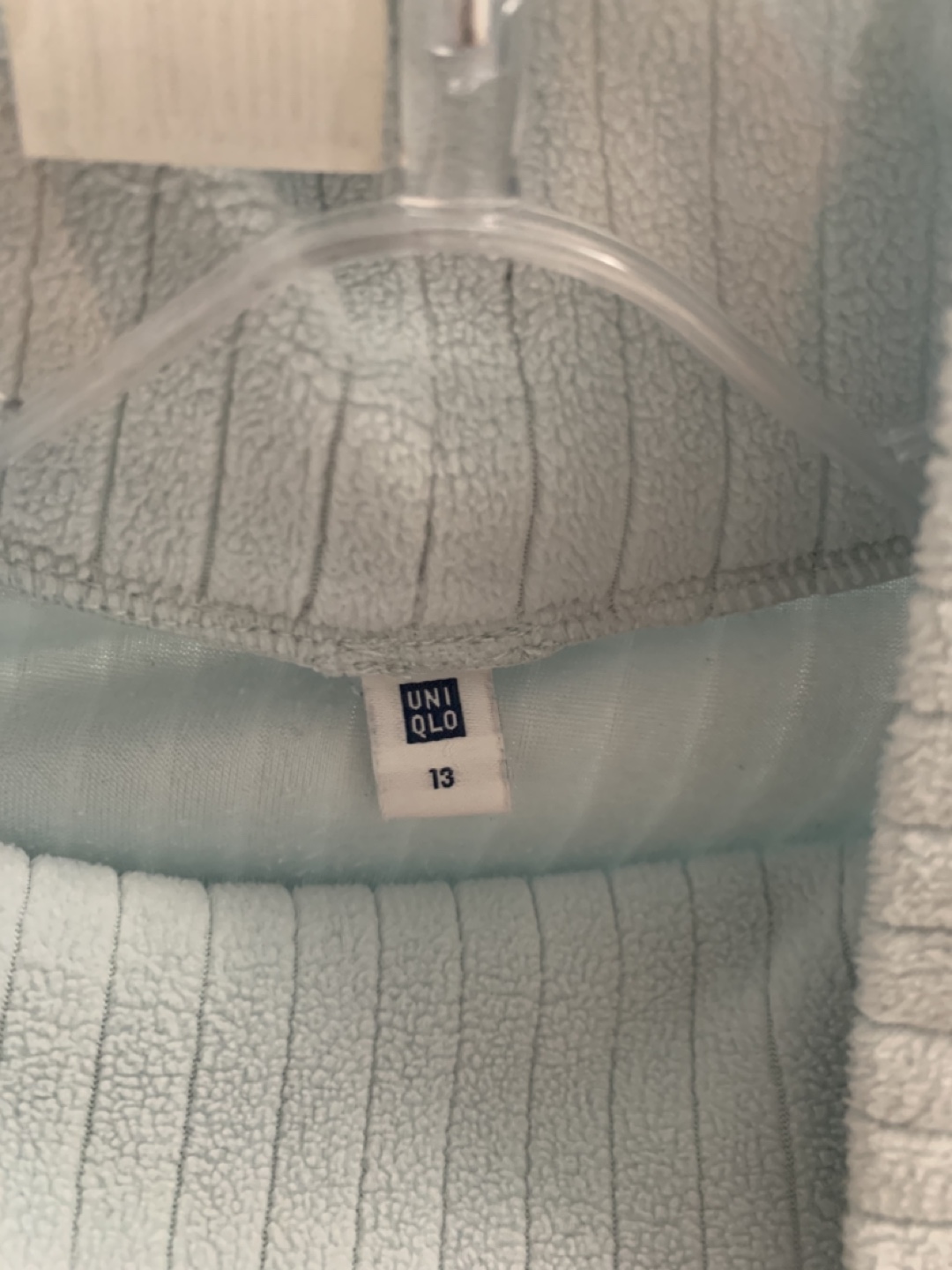 Uniqlo Turtleneck - Kids Size 13 - Light Blue - photo 3