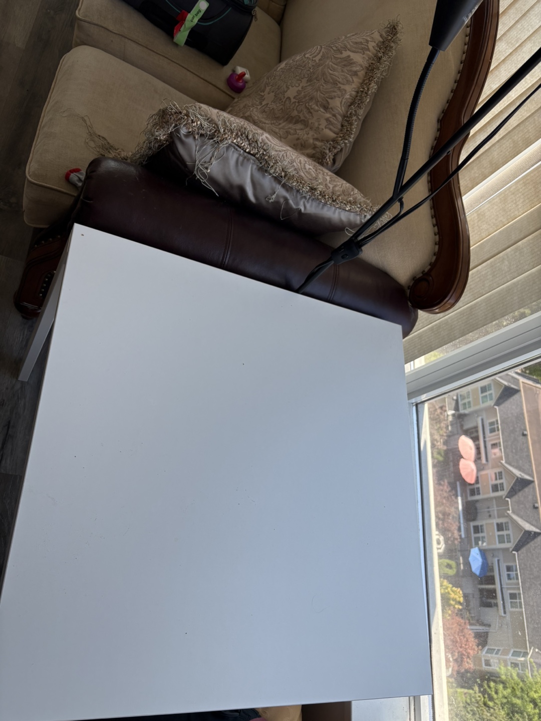 New IKEA VIHAL Table, White, 74x74 cm - photo 2