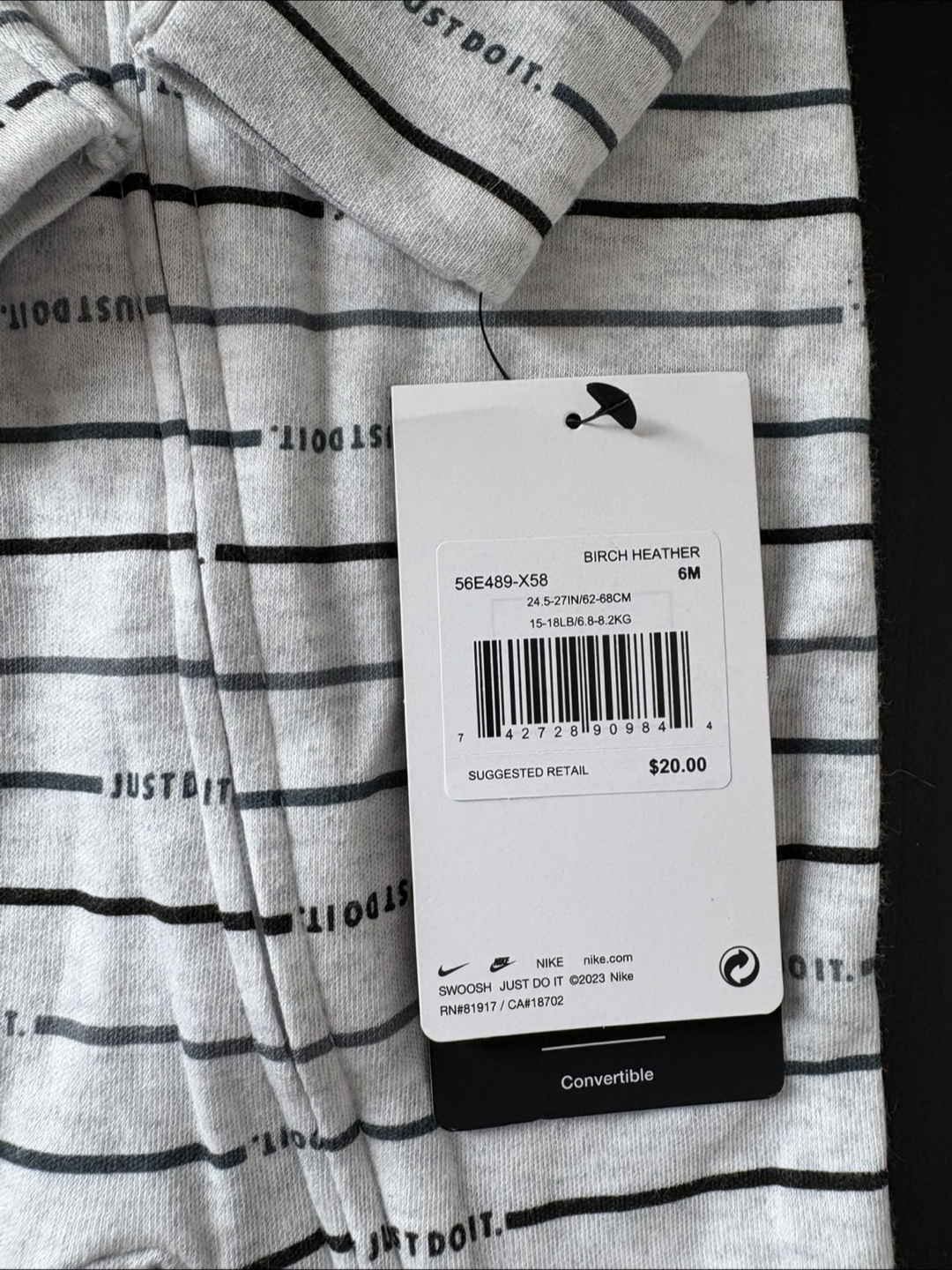 Nike Baby Sleeper 6M * NEW * - photo 2
