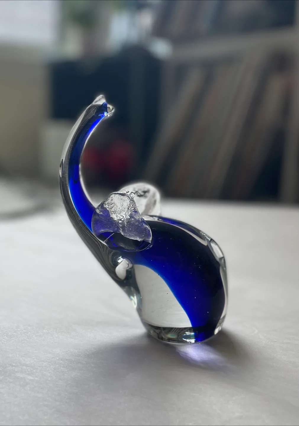 Murano Glass Elephant Figurine thumbnail