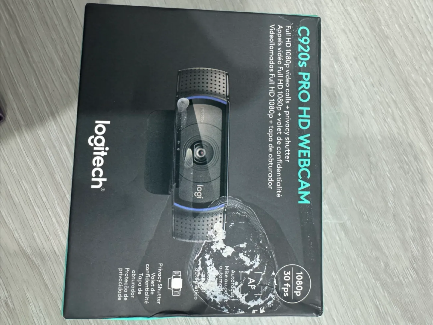 Logitech C920s Pro HD Webcam - New in Box! thumbnail
