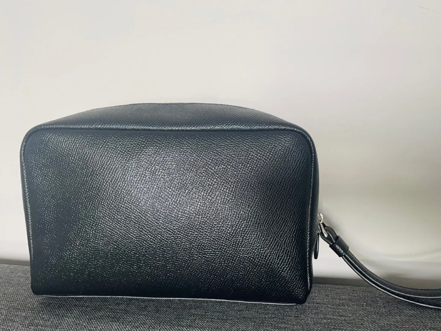 Coach Black Leather Wristlet image indicator(3)
