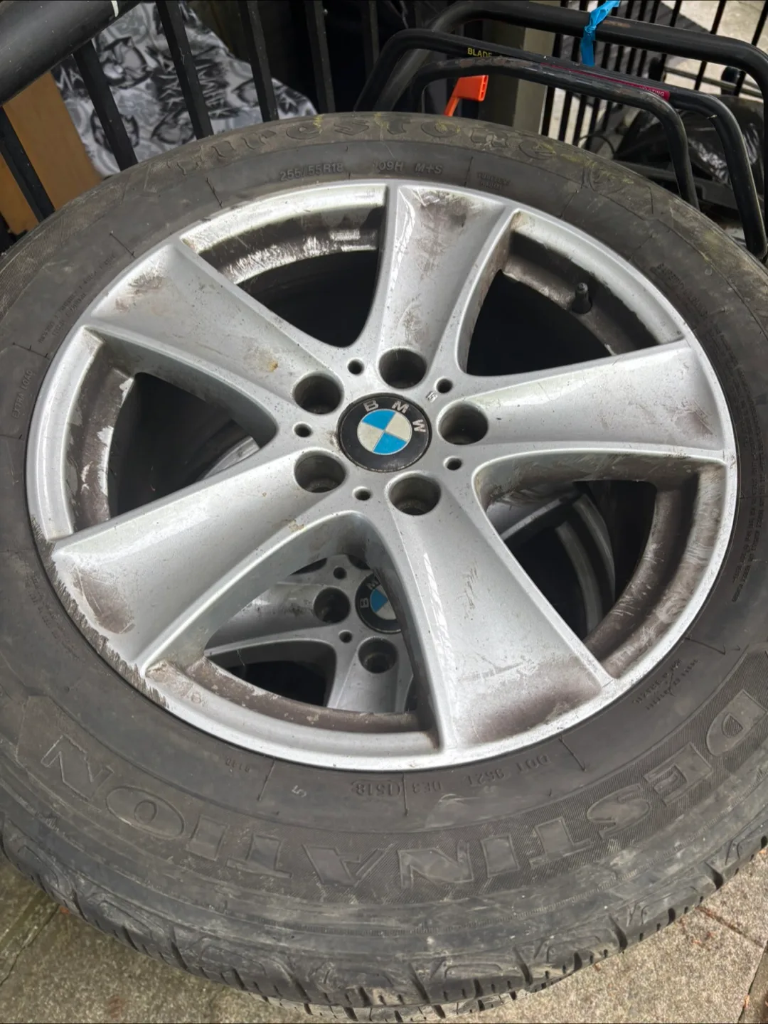 BMW Rims & Tires - 225/55R16 thumbnail