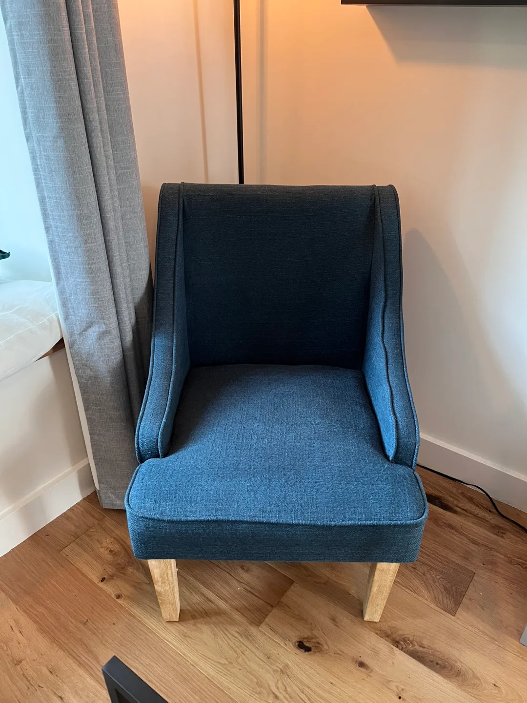Blue Accent Chair from Pier One thumbnail