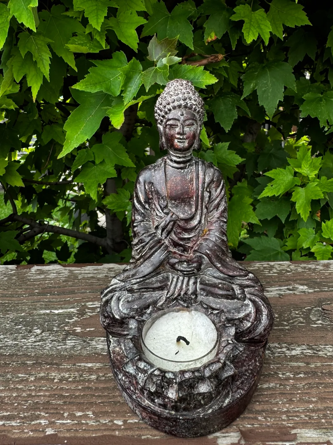 Buddha Statue Candle Holder thumbnail