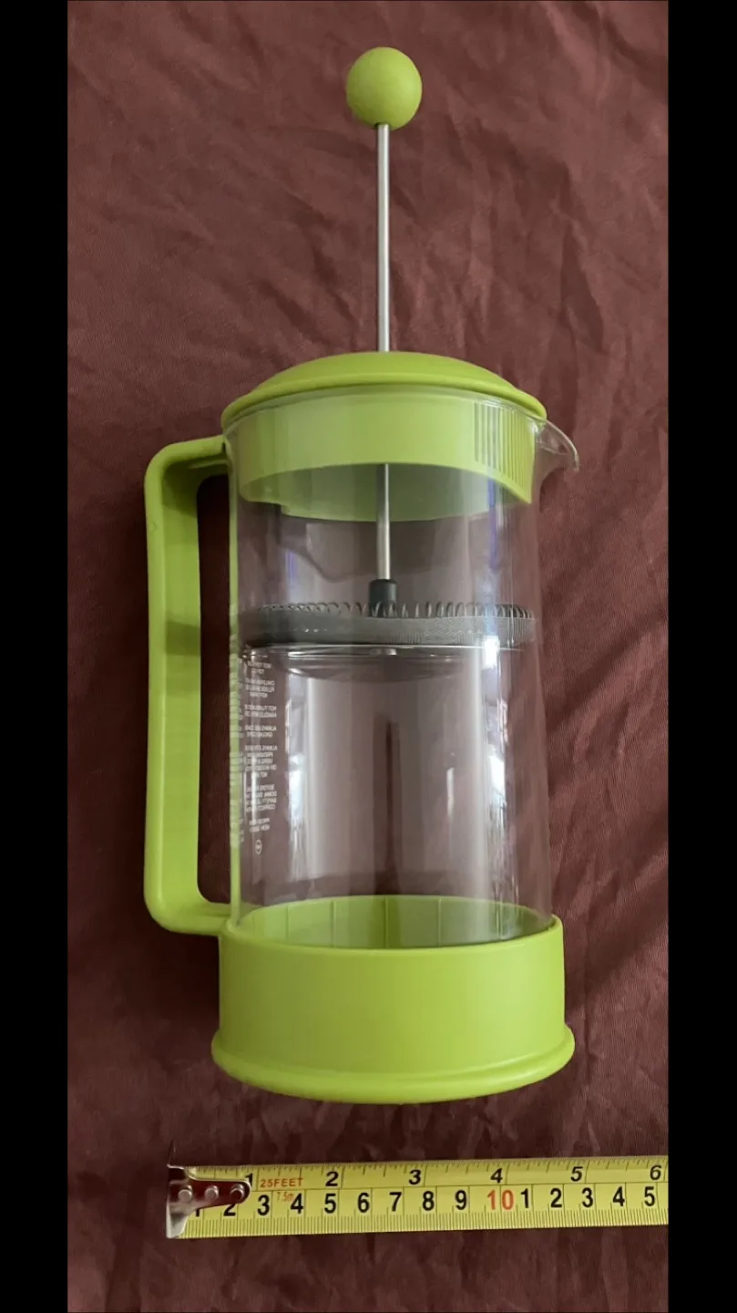 Bodum Brazil Lime Green French Coffee Press - 34 oz ☕️🫖🍋‍🟩💚🇵🇹🇨🇦 image indicator(2)