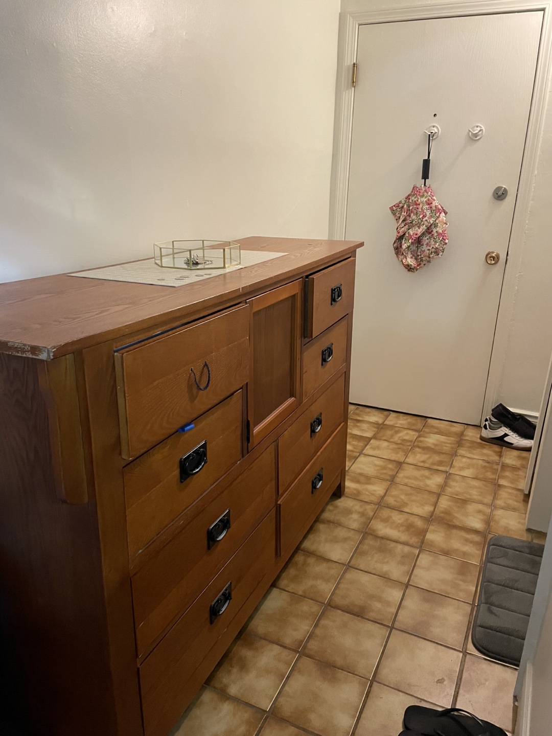 Wooden Dresser with Drawers