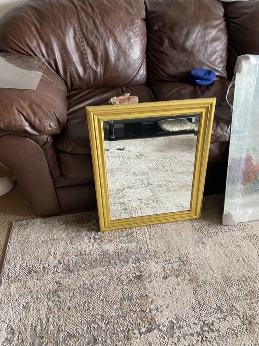 Gold Framed Mirror thumbnail