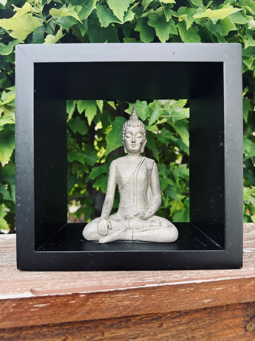 Buddha Statue in Black Frame thumbnail