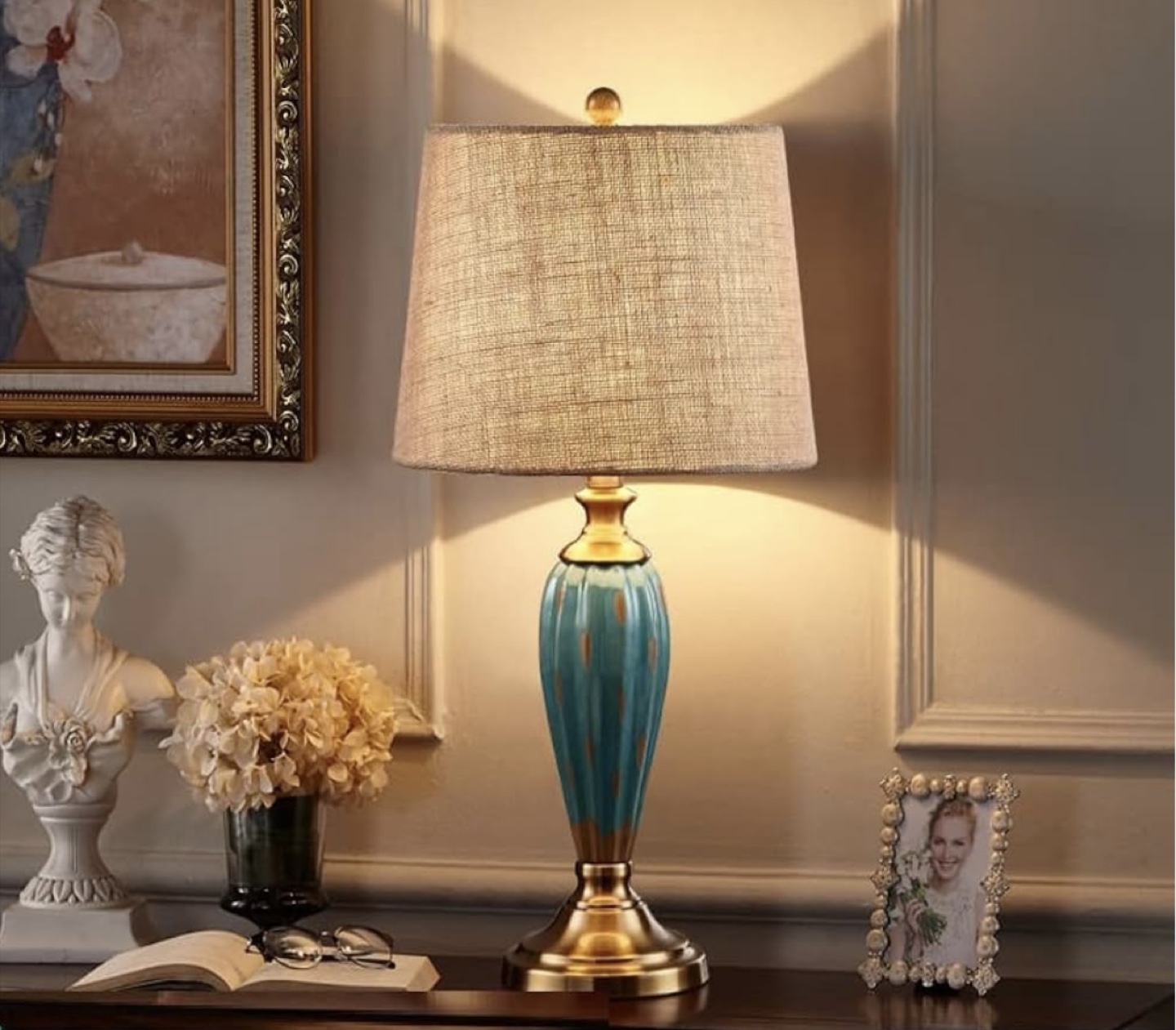 MOVE OUT SALE | Retro Table Lamp - photo 2