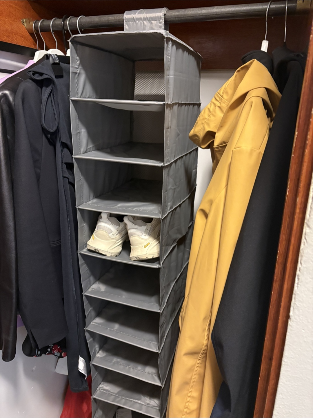 Hanging Closet Organizer - Grey IKEA SKUBB - photo 2