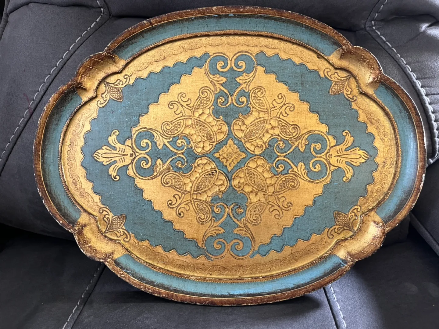 Vintage Florentine Decorative Trays - Set of 10 🇨🇦 image indicator(4)