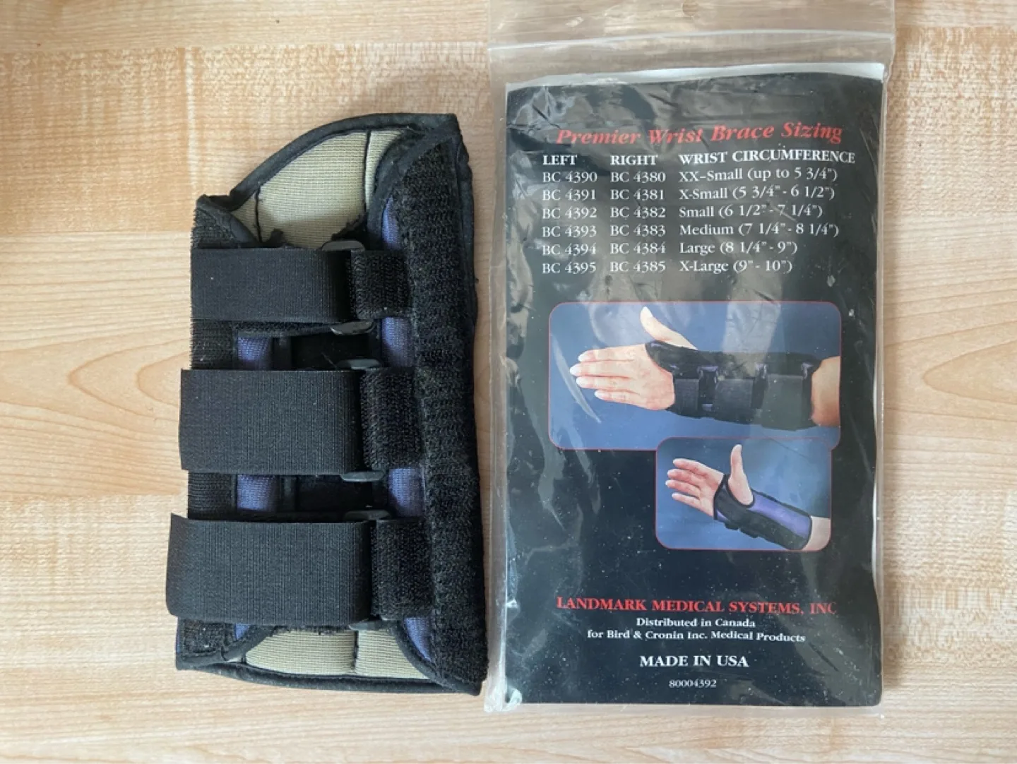 Landmark Medical Premier Wrist Brace, Medium image indicator(2)