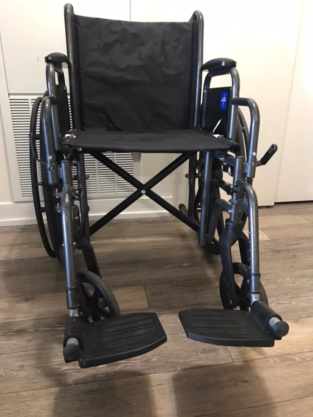 Medline Black Wheelchair thumbnail