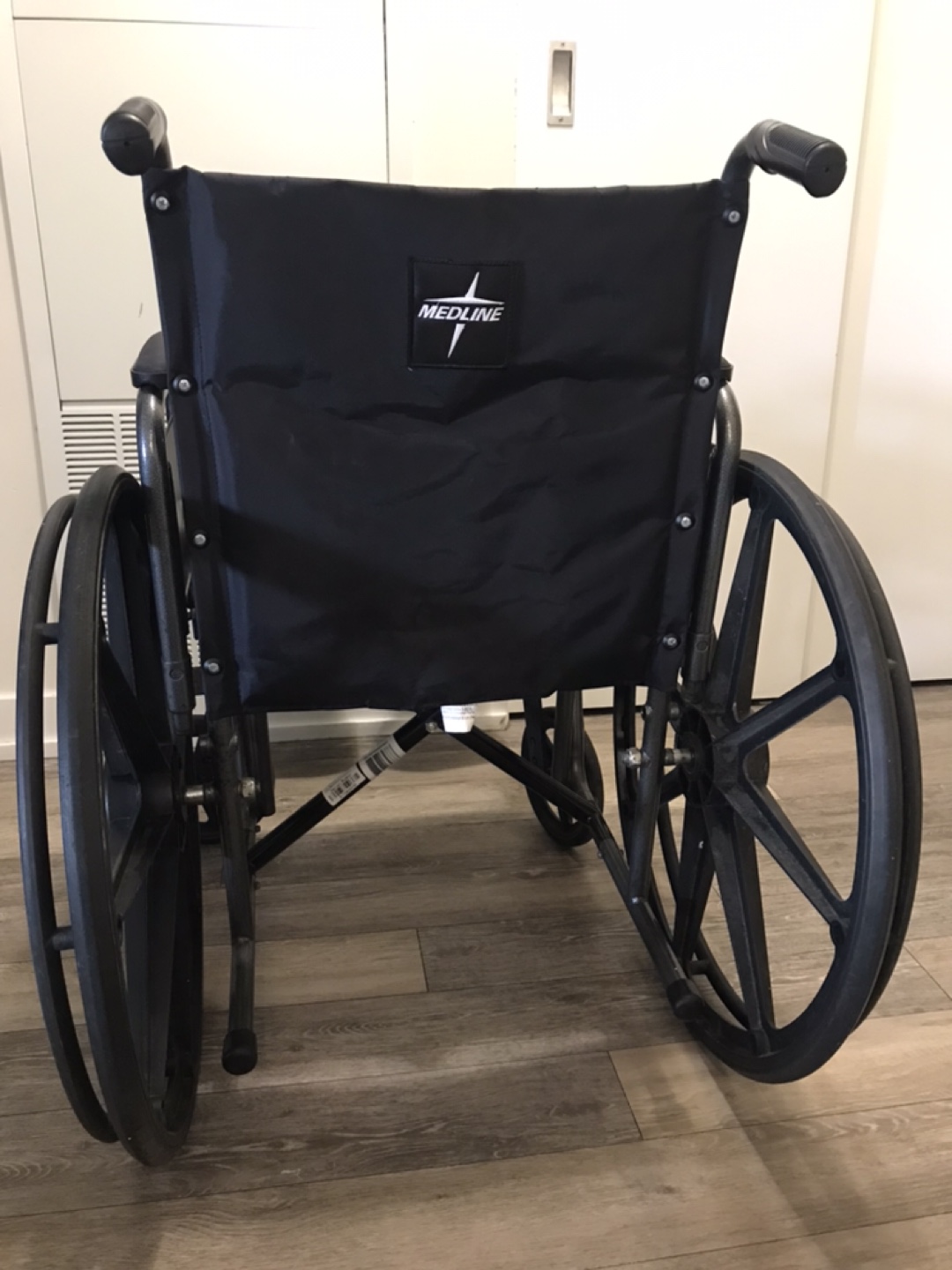 Medline Black Wheelchair - photo 3