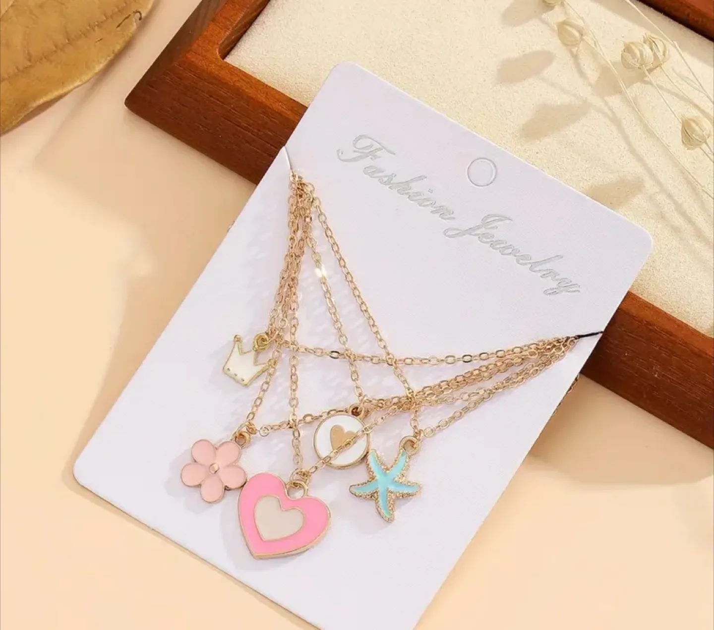5 piece pendant necklaces thumbnail